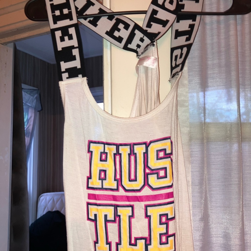 Hustle Graphic Tank Top